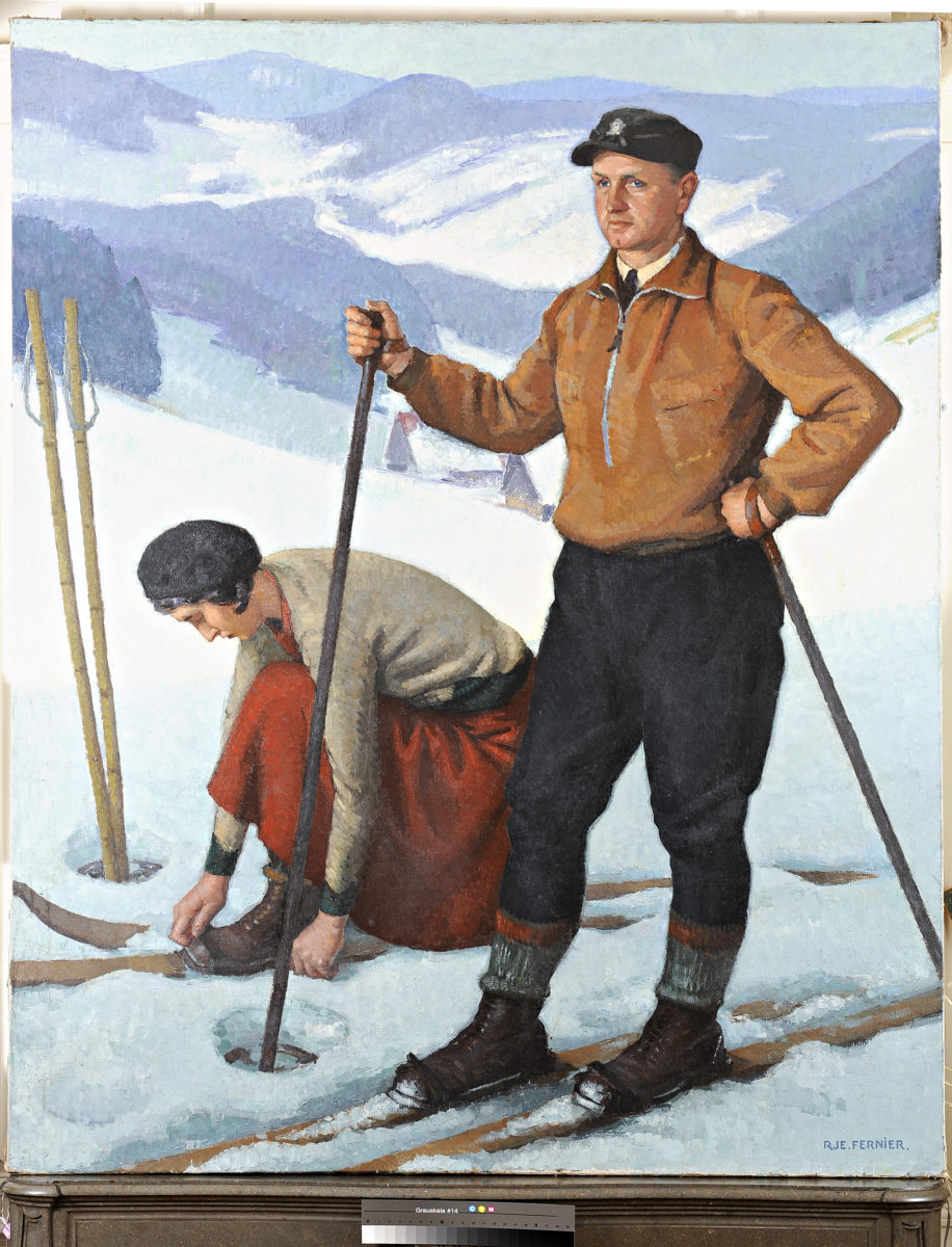 Les Skieurs