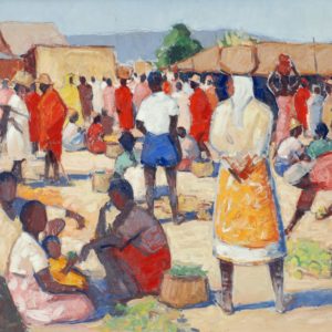 Scène de marché dans le Sud-Madagascar